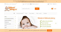 Desktop Screenshot of obchod-latkovepleny.cz